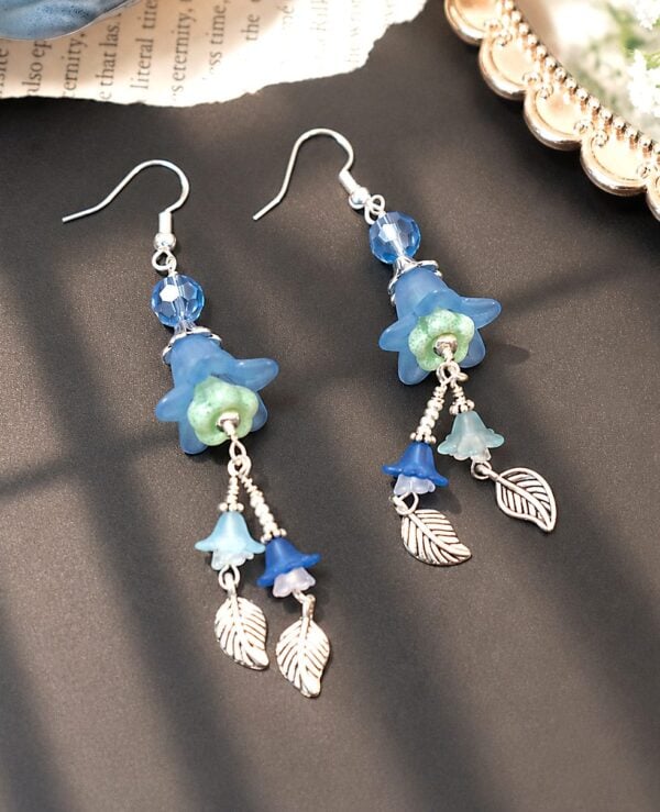 Baby Blue / Silver — handmade one-of-a-kind jewelry by The Kingwood Collection