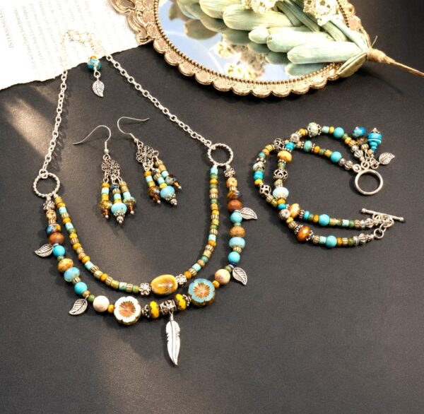 Desert Wind — handmade one-of-a-kind jewelry by The Kingwood Collection