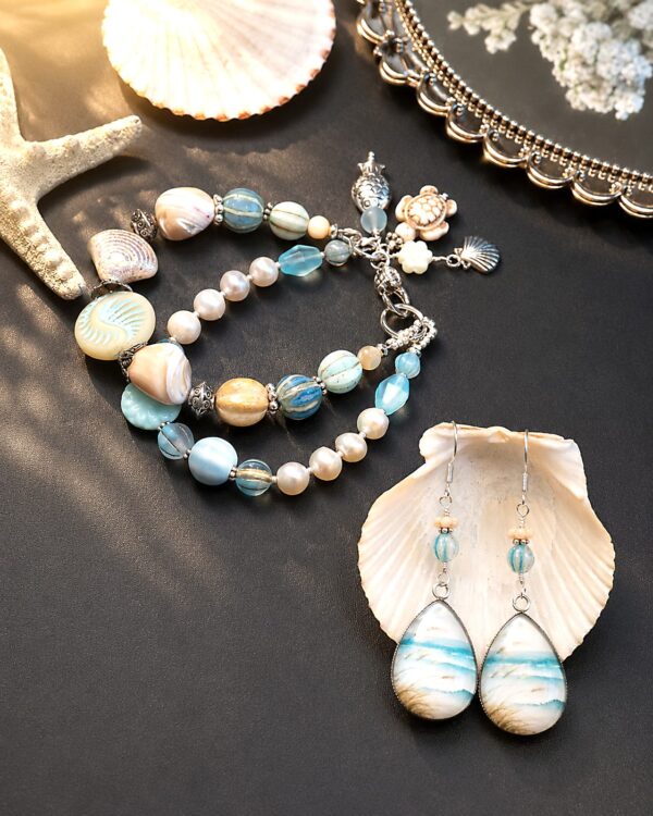 Escape to the Sea — handmade one-of-a-kind jewelry by The Kingwood Collection