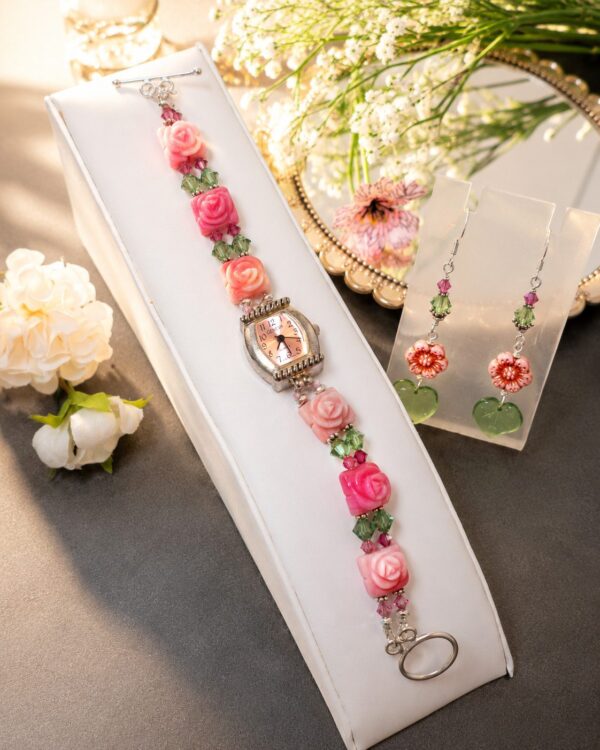 Garden Party Time — handmade one-of-a-kind jewelry by The Kingwood Collection