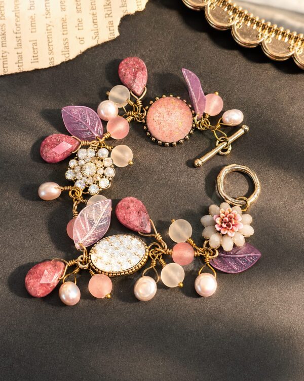 Old English Flower Garden — handmade one-of-a-kind jewelry by The Kingwood Collection