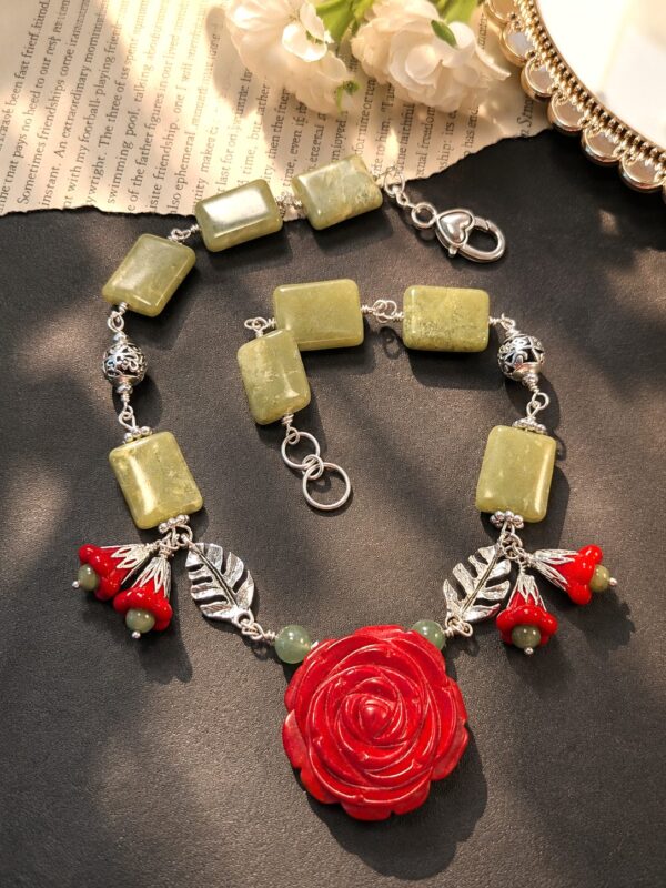 Rosewood and Moss — handmade one-of-a-kind jewelry by The Kingwood Collection