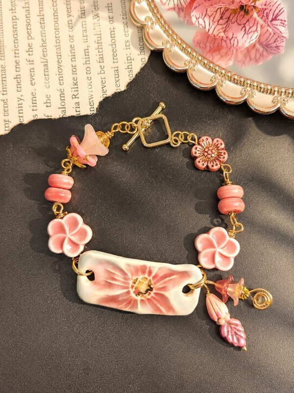 Peony Garden — handmade one-of-a-kind jewelry by The Kingwood Collection