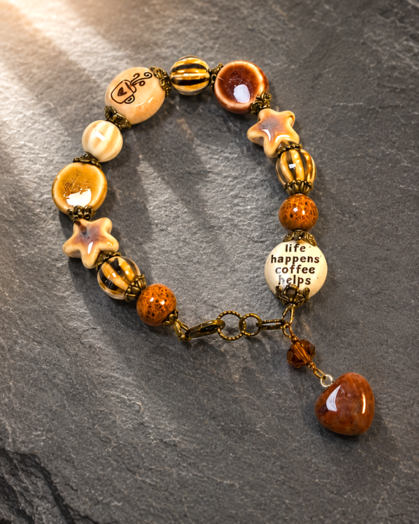 Hot Mocha Latte Bracelet
