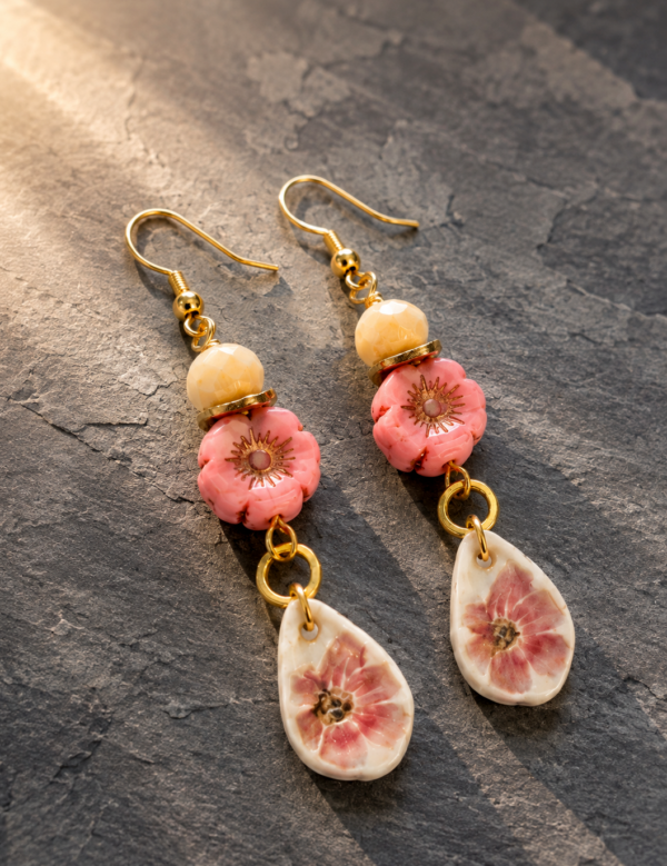 Peony Garden Earrings