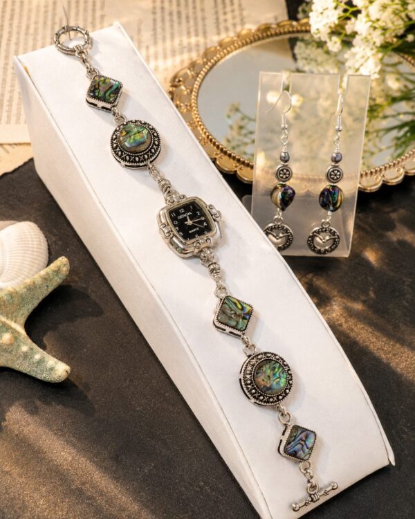 Mystic Abalone — handmade one-of-a-kind jewelry by The Kingwood Collection