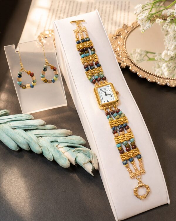 Cleopatra’s Timepiece — handmade one-of-a-kind jewelry by The Kingwood Collection