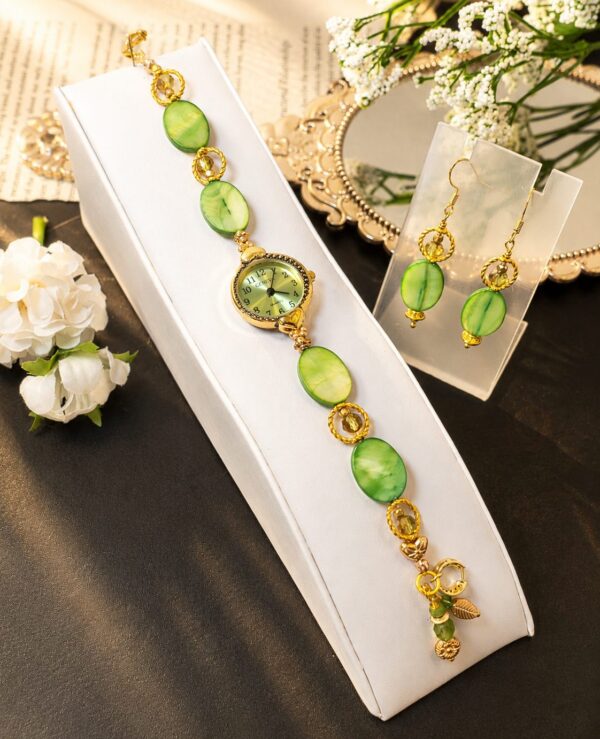 Lime Sherbet — handmade one-of-a-kind jewelry by The Kingwood Collection