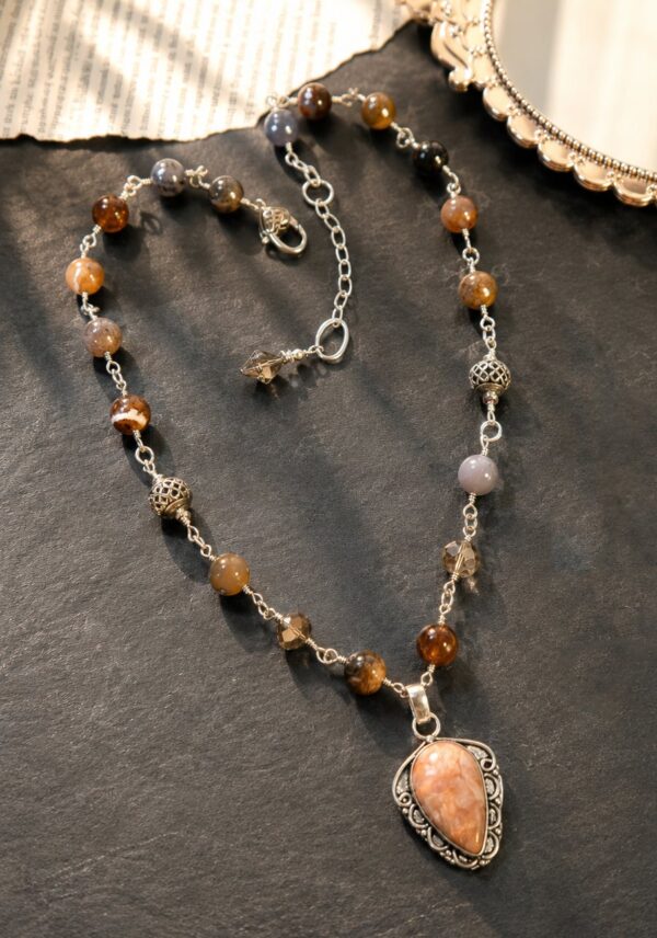 Earth and Stone Necklace