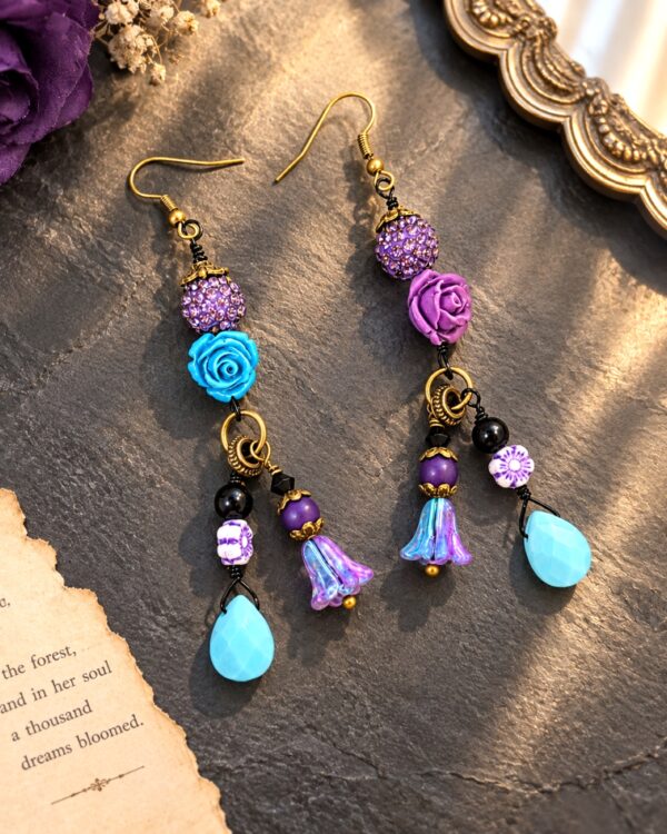 Gothic Rose Manor Earrings