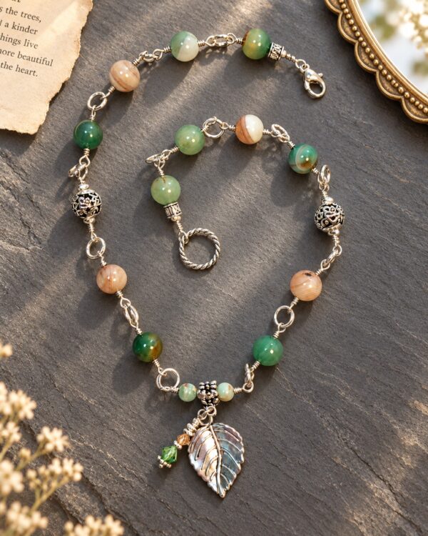 Early Fall in the Forest Necklace