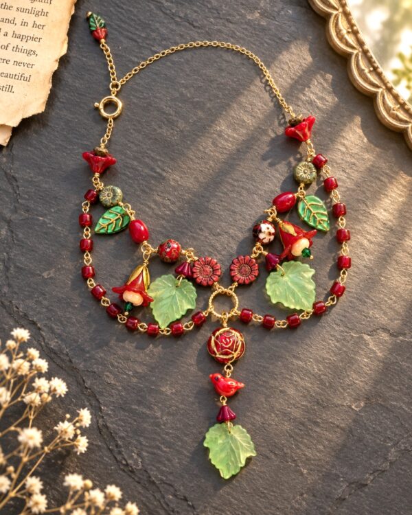 Romance in the Rose Garden Necklace