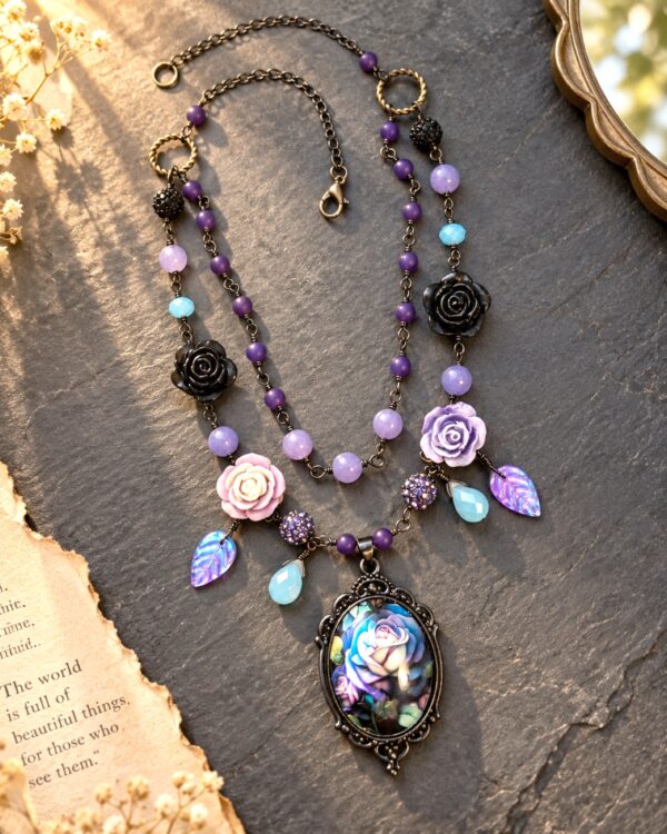 Gothic Rose Manor Necklace