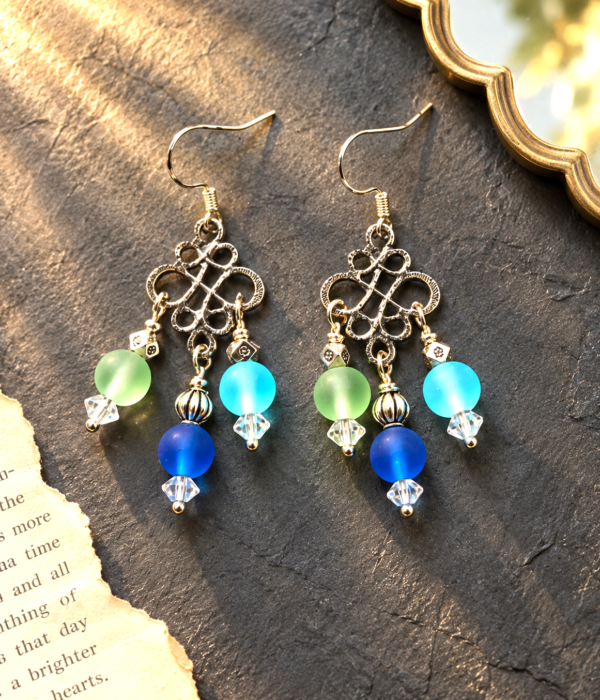Glistening Beach Walk Earrings